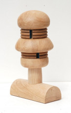 Benito IX 2019 wood, paint