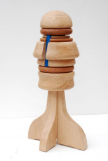 Benito VII 2019 wood, paint