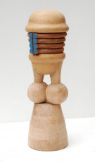 Benito XXVII 2019 wood, paint