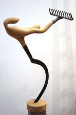 Boccioni 2004 oak, steel