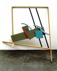 Frame IV 1978 wood, paint