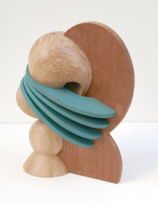 Fresco II 2020 wood, paint