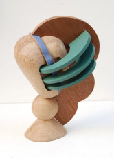 Fresco III 2020 wood, paint