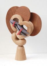 Fresco IV 2020 wood, oil paint