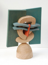 Fresco V 2021 wood, oil paint