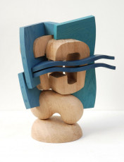 Fresco VI 2021 wood, oil paint