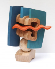 Fresco VII 2021 wood, oil paint