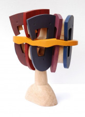 Fresco XIV 2021 wood, oil paint