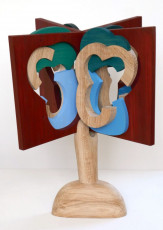 Fresco XXI 2021 wood, oil paint