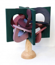 Fresco XXII 2021 wood, oil paint