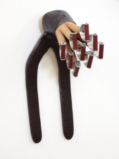 Headland VI 2017 oak, steel, aluminium, paint