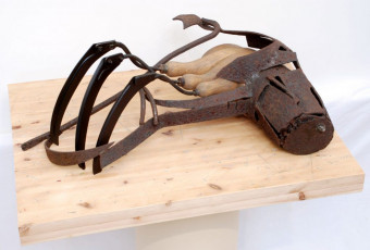 History of the World V 2011 oak, steel