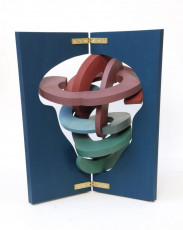 Luca I 2022 wood, oil paint