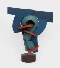 Luca IX 2022 wood, oil paint