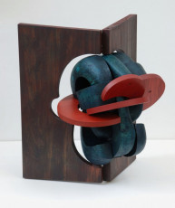 Luca VI 2022 wood, oil paint