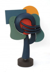 Luca XV 2022 wood, oil paint