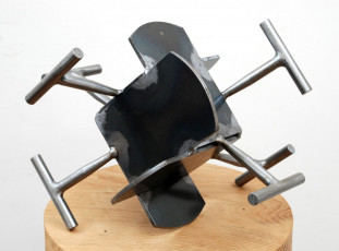 Reliquary IX 2016 steel