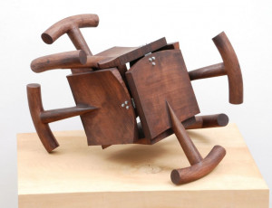 Reliquary XI 2016 mahogany