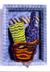 Steelife V 1987 steel, encaustic