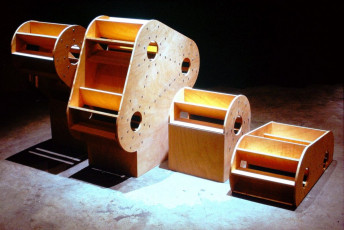 Untitled 1973 plywood