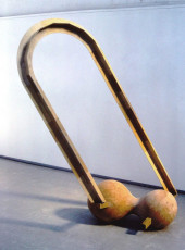 Untitled 1984 plywood, plaster