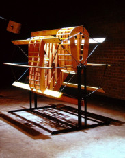 Untitled 7 1973 wood, steel