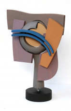 Luca XVIII 2022 wood, oil paint