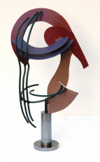 Apostoli I 2023 Steel, oil, Paint